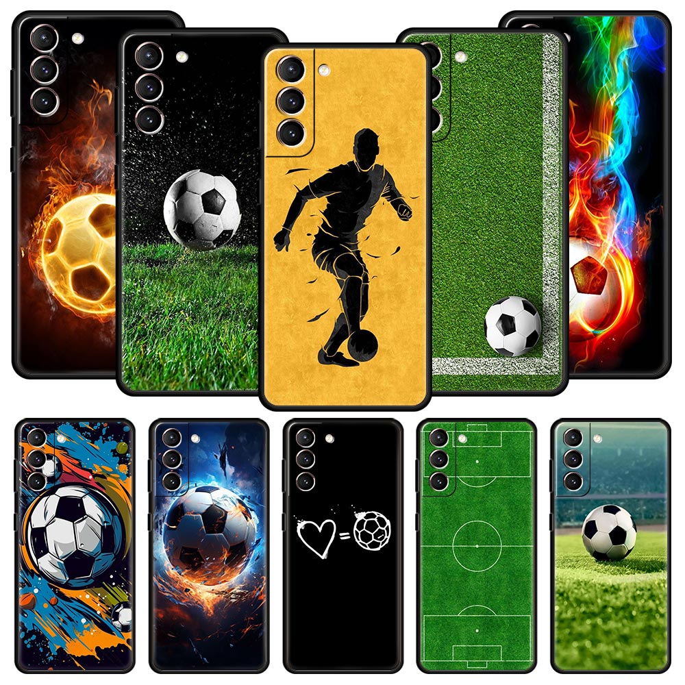 Phone Cases Jersey - Fußball Leidenschaft Fußball Ball Telefon Fall