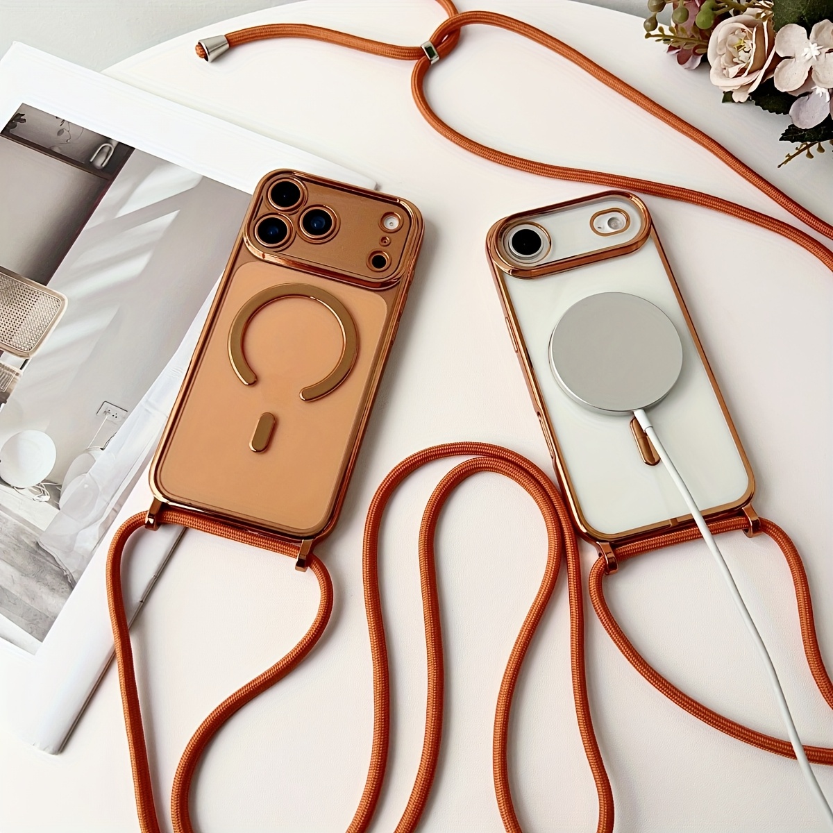 Luxury Plating Case - Luxus Halskette Schnur Seil Lanyard Überzug