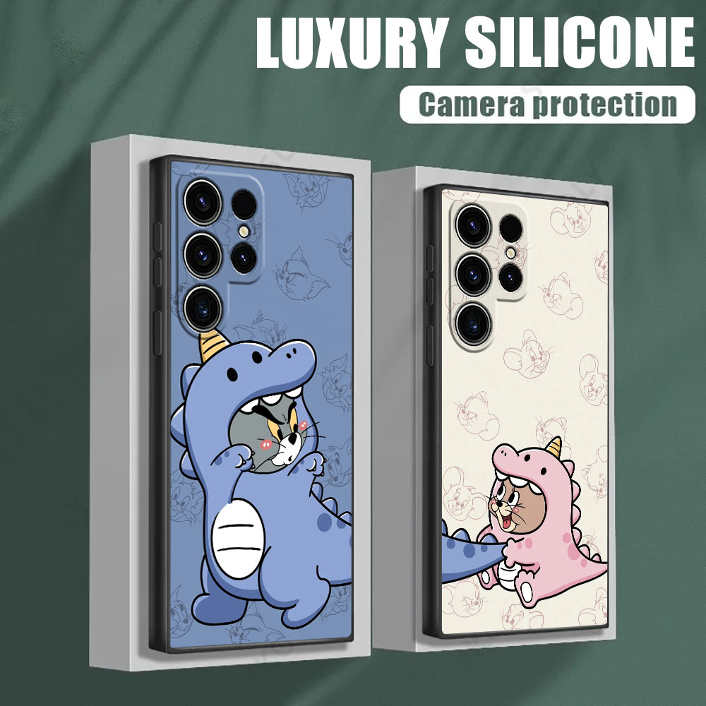 Phone Cases For Samsung S21 5G - J-Jerrys Mouse Toms Cat Handyhülle für