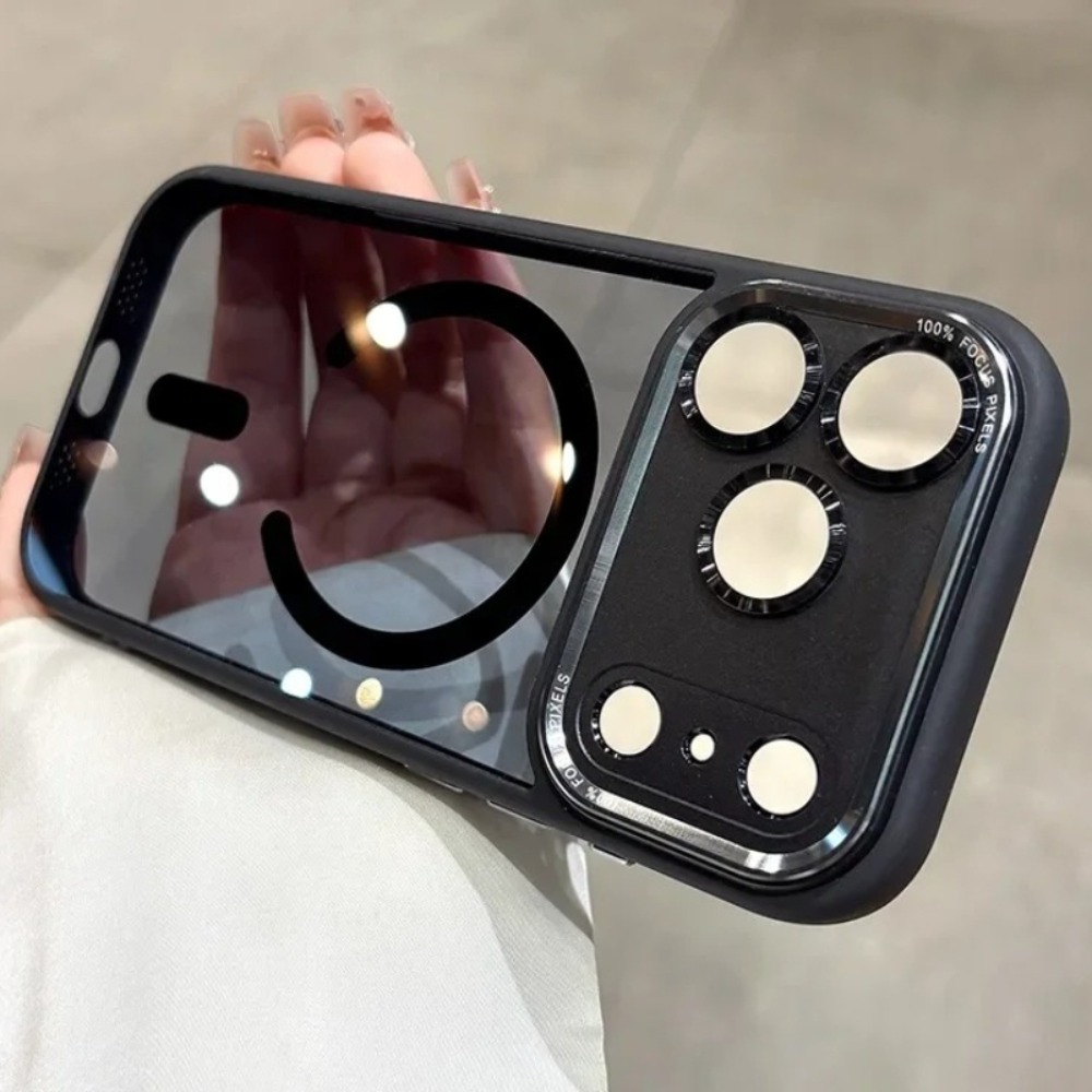 Luxury Plating Case - Luxuriöse transparente MagSafe-Hülle für iPhone 17