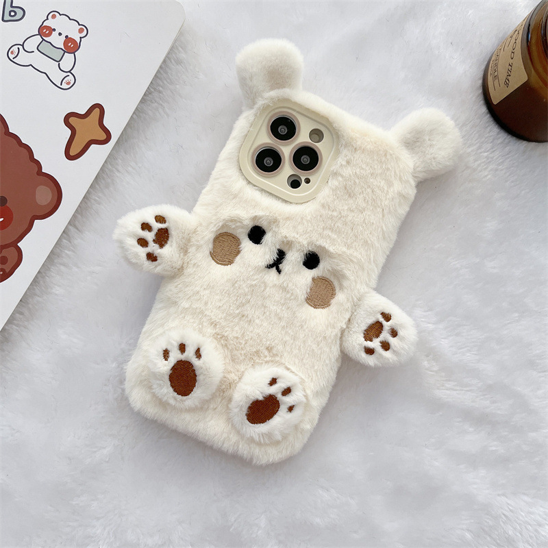 Koreanische 3D Cartoon Bär Fla – Phone Cases For Iphone 13 Bewertung und Preis