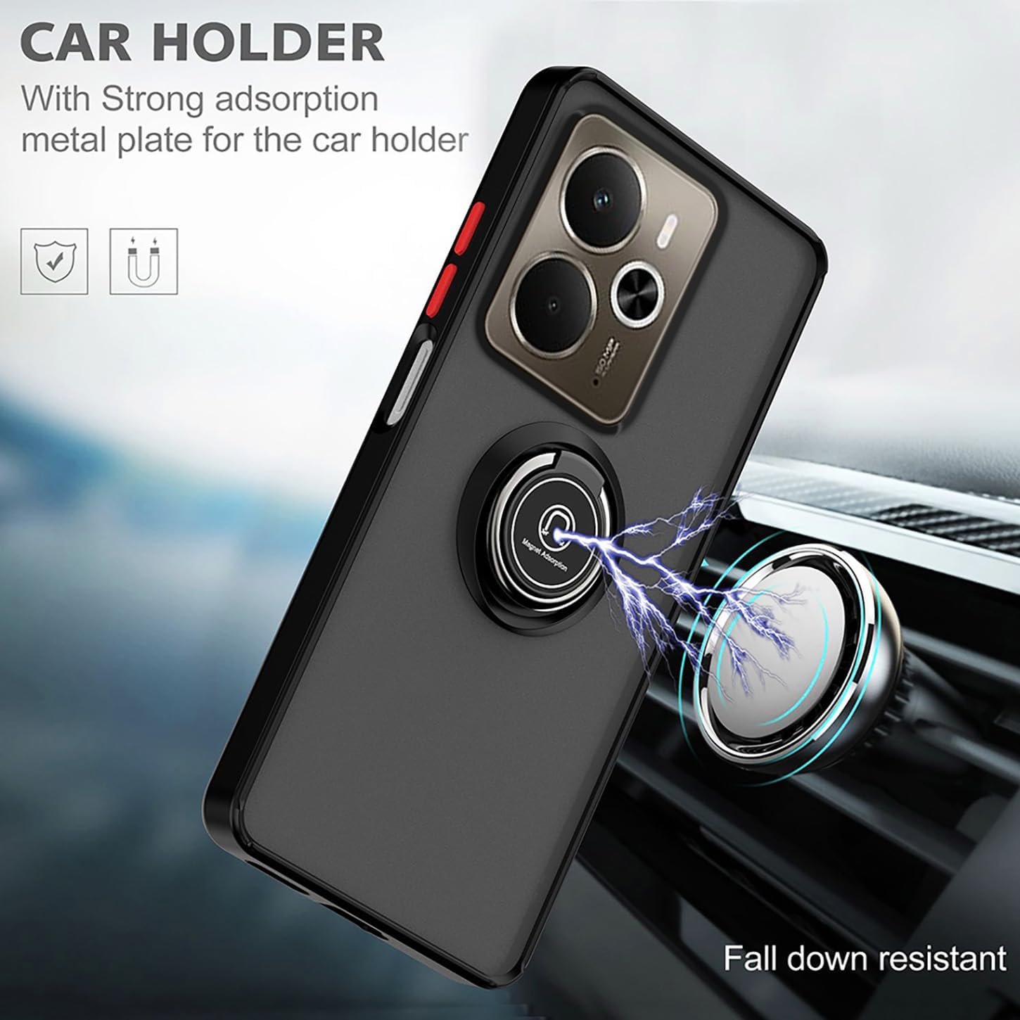 Rüstung Matte Fall Für Realme  – Phone Cases Realme Bewertung und Preis