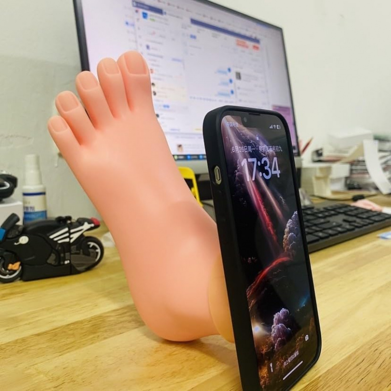 3D lustige fußförmige Handyhül – Phone Cases Ugly Bewertung und Preis
