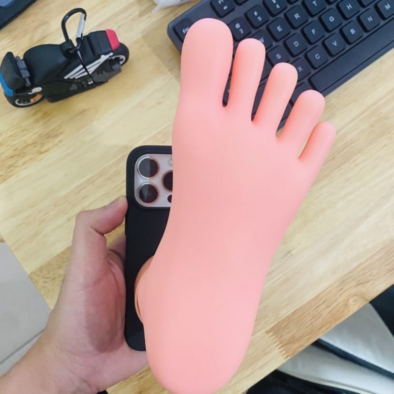 3D lustige fußförmige Handyhül – Phone Cases Ugly Bewertung und Preis