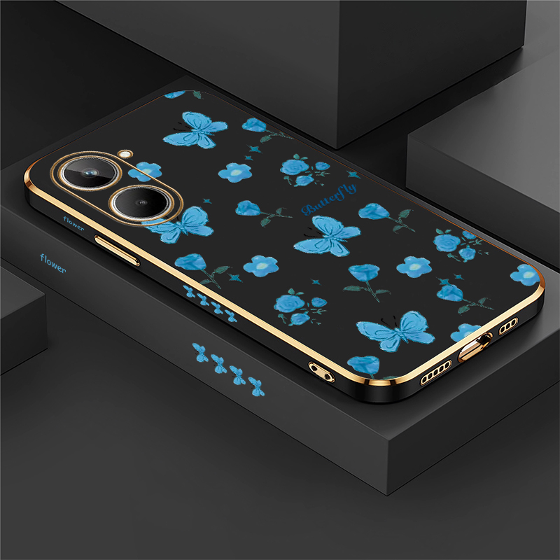 Blumen-Schmetterlings-Print-Ha – Phone Cases Realme Bewertung und Preis