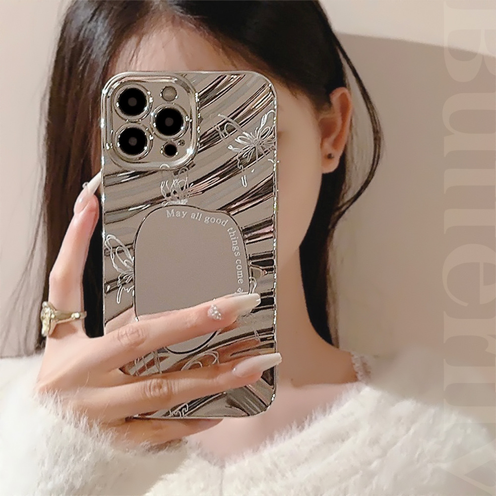Luxuriöse Silberne Wellenförmi – Luxury Plating Case Bewertung und Preis