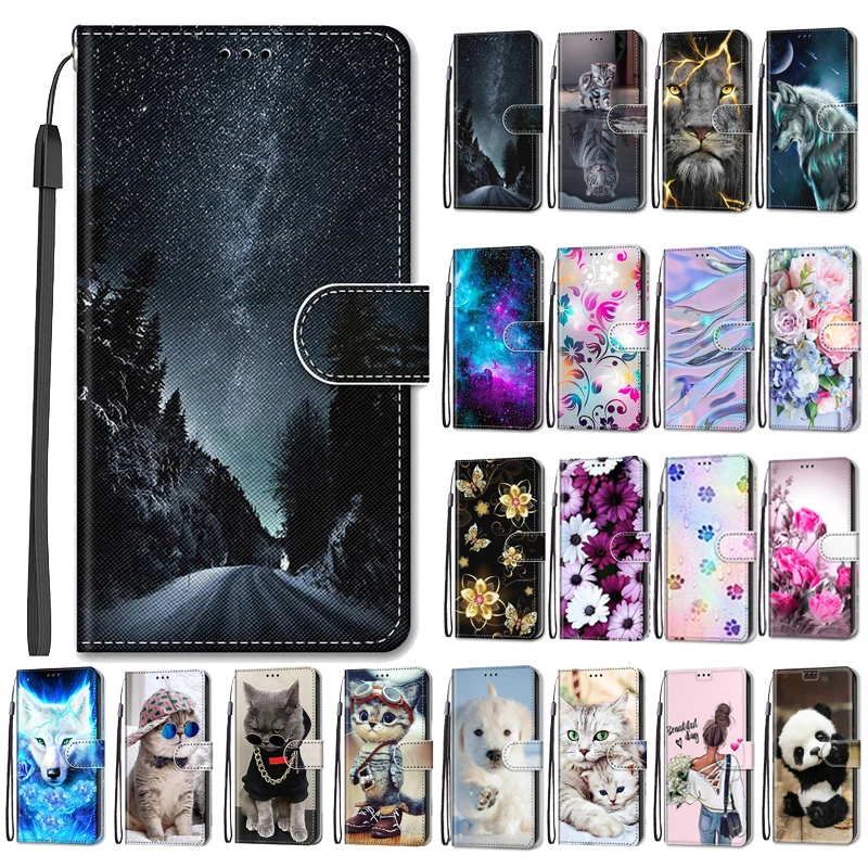 Blumenmuster Flip Case für Sam – Phone Cases On Sale Bewertung und Preis