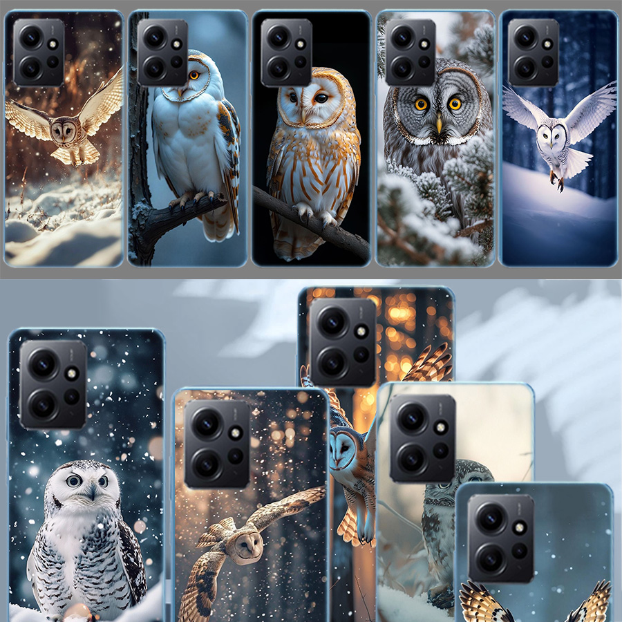 Eule im Winter Handyhülle für  – Phone Cases Com Bewertung und Preis