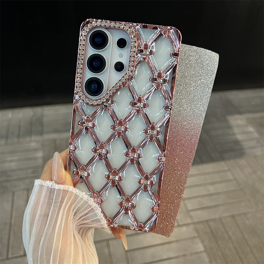 Luxuriöse Handyhülle mit Blume – Luxury Plating Case Bewertung und Preis