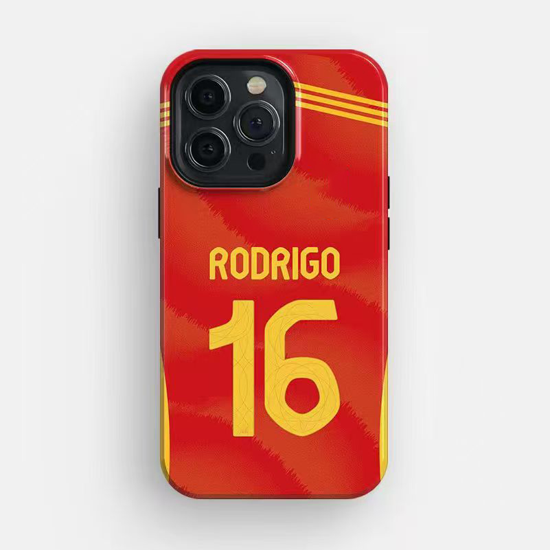Luxuriöse Fußballtrikot-Handyh – Phone Cases Jersey Bewertung und Preis