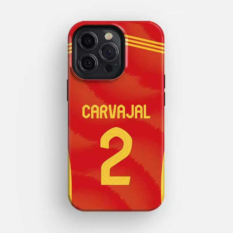 Luxuriöse Fußballtrikot-Handyh – Phone Cases Jersey Bewertung und Preis