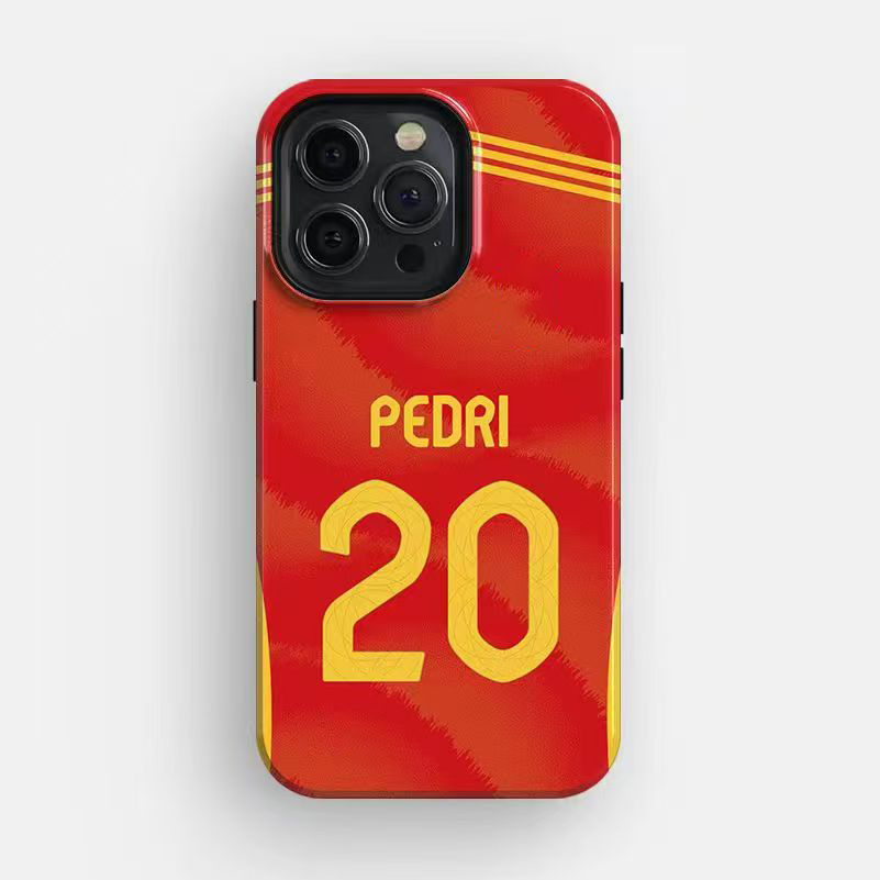 Luxuriöse Fußballtrikot-Handyh – Phone Cases Jersey Bewertung und Preis