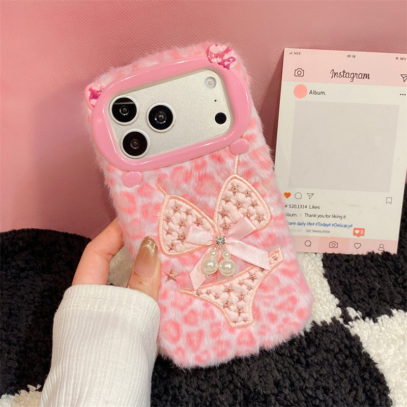 Luxuriöse Leopardenmuster-Plüs – Phone Cases For Iphone 13 Bewertung und Preis