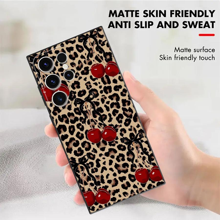 Leoparden-Kirsch-Design Handyh – Phone Cases Cherry Bewertung und Preis
