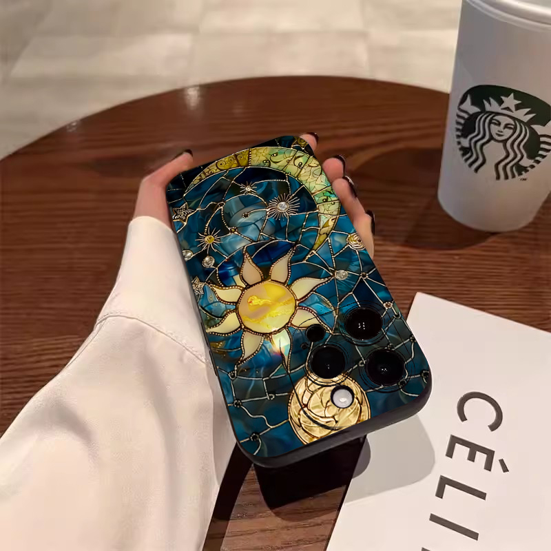 Ästhetische Sonne-Mond-Druck H – Phone Cases For Samsung S21 5G Bewertung und Preis