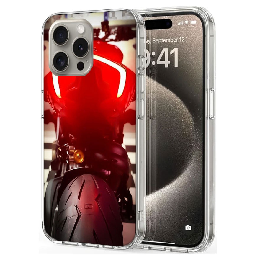 Motorrad-Hinterrad-Auspuff-Des – Phone Cases Com Bewertung und Preis