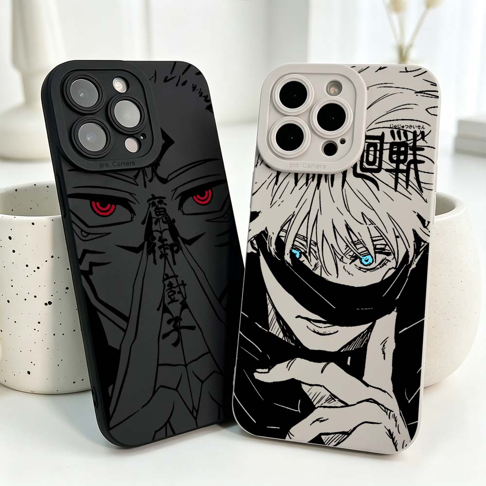 Anime Jujutsu Kaisen Coole Sil – Phone Cases For Iphone 13 Bewertung und Preis