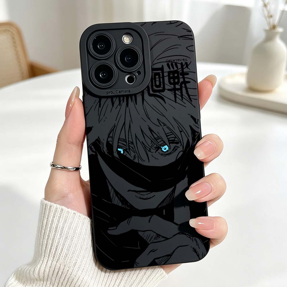 Anime Jujutsu Kaisen Coole Sil – Phone Cases For Iphone 13 Bewertung und Preis
