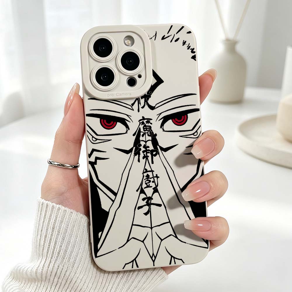 Anime Jujutsu Kaisen Coole Sil – Phone Cases For Iphone 13 Bewertung und Preis