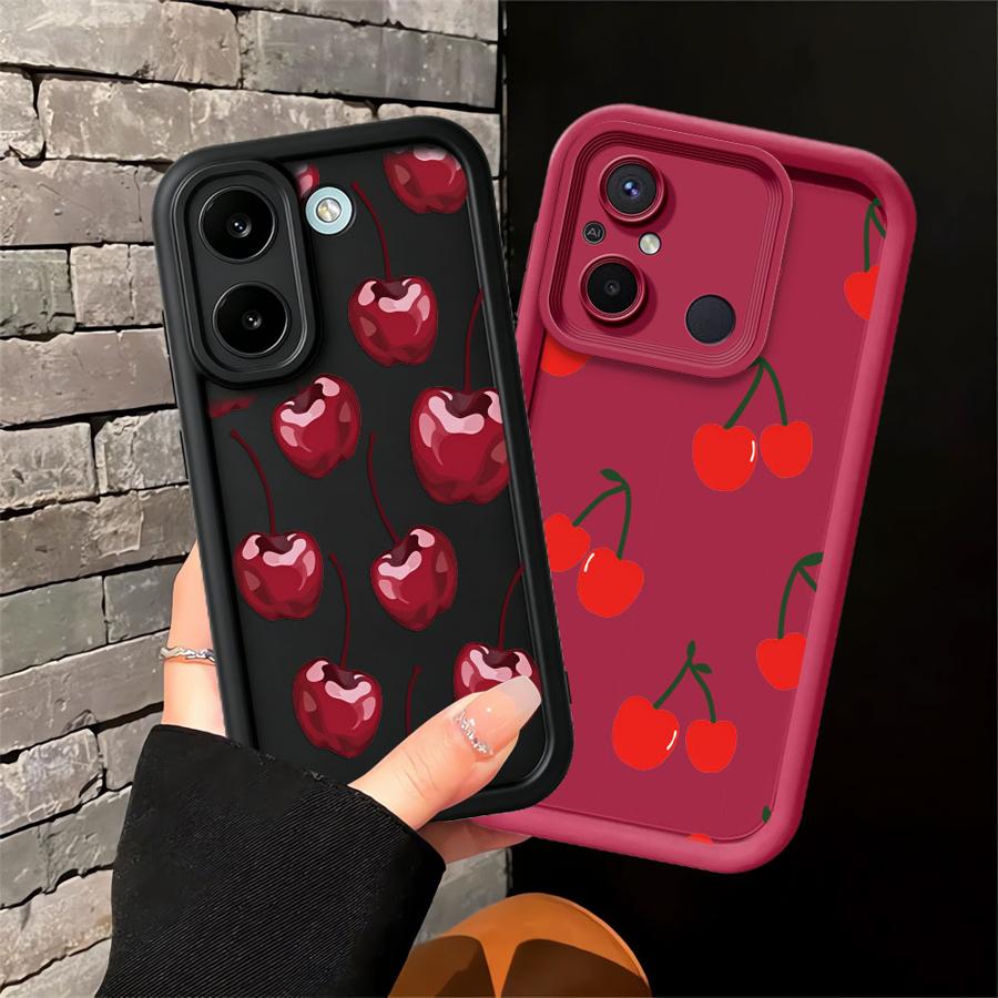 Cartoon Cherry Soft Phone Cove – Phone Cases Cherry Bewertung und Preis