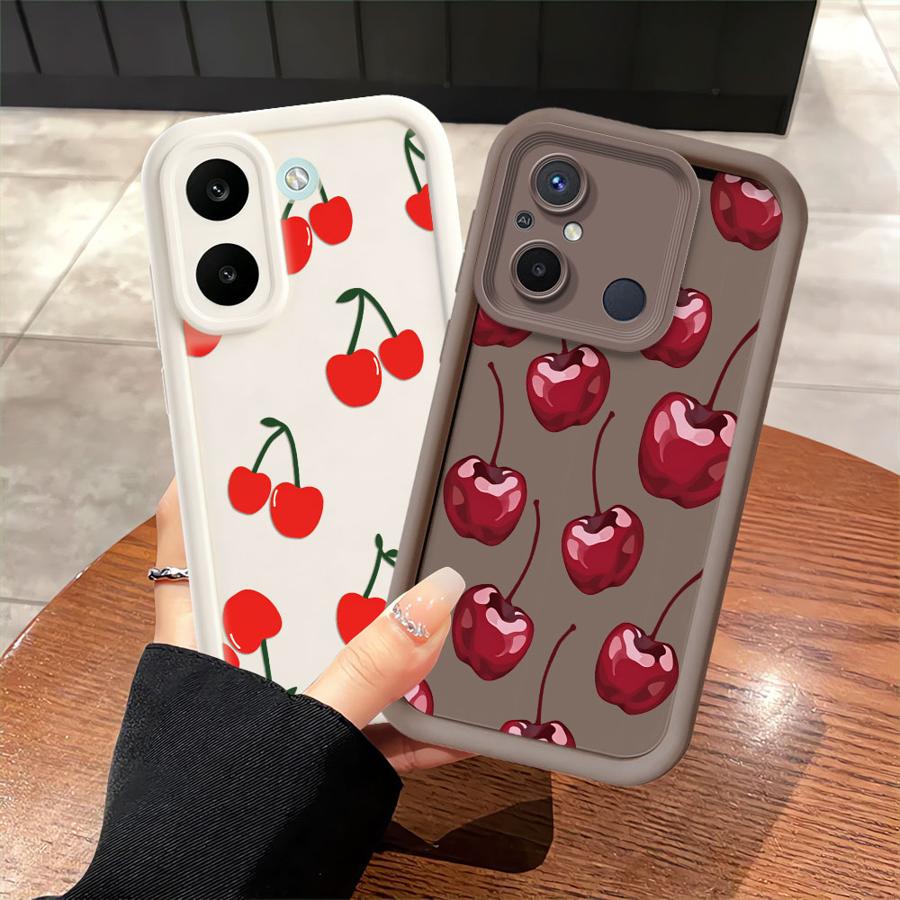 Cartoon Cherry Soft Phone Cove – Phone Cases Cherry Bewertung und Preis