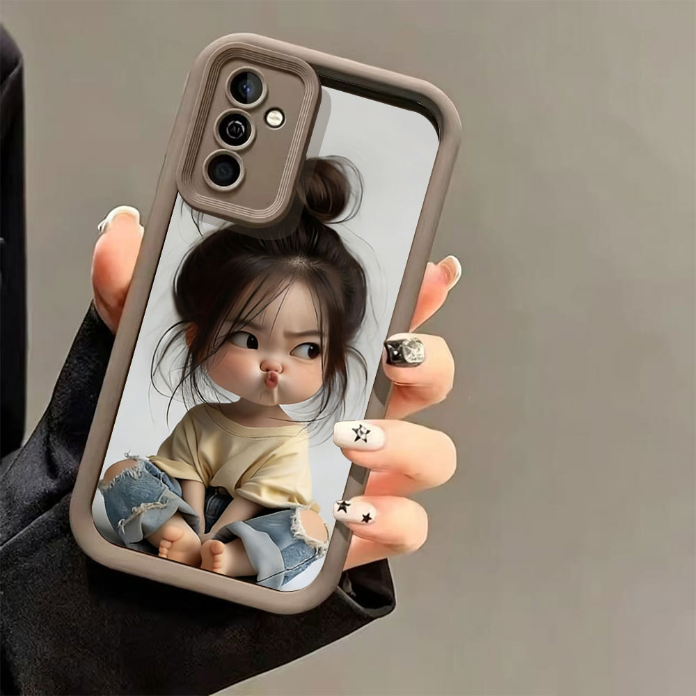 Meatball Head Girl Silikon Sto – Phone Cases For Samsung S21 5G Bewertung und Preis