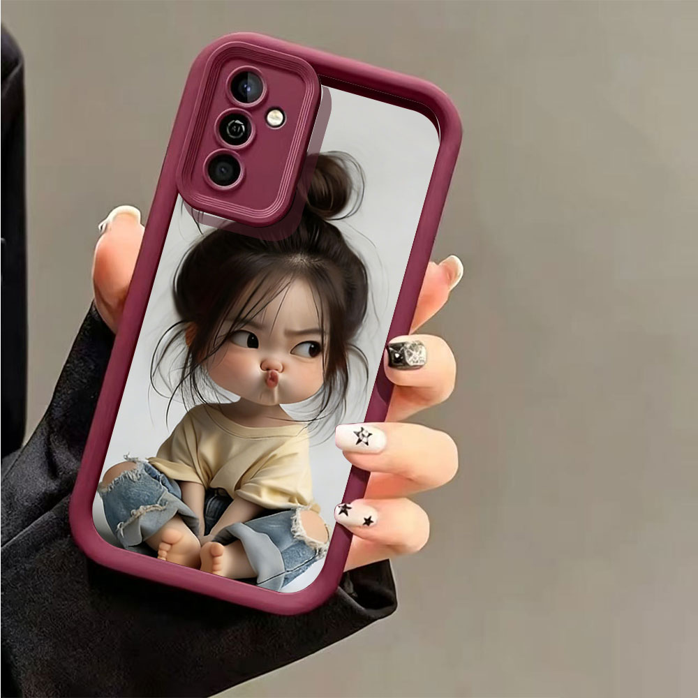 Meatball Head Girl Silikon Sto – Phone Cases For Samsung S21 5G Bewertung und Preis