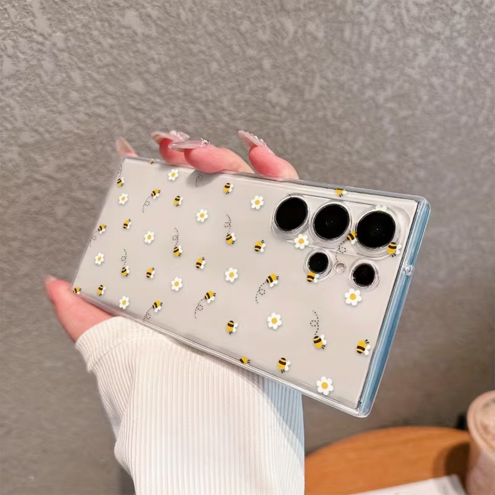 Bienen-Blumen-Handyhülle für S – Phone Cases For Samsung S21 5G Bewertung und Preis