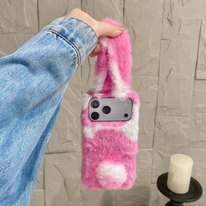 Niedliche Hasen-Design Flausch – Phone Cases For Iphone 13 Bewertung und Preis
