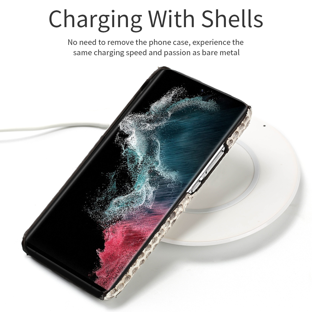 Echtes Python-Leder Handyhülle – Phone Cases For Samsung S21 5G Bewertung und Preis